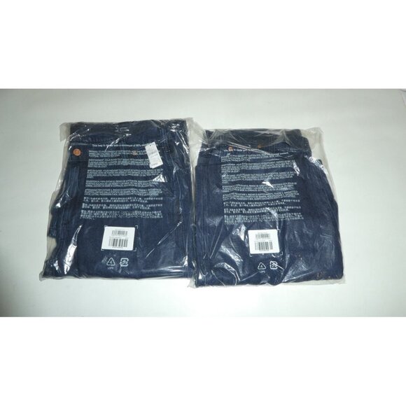 Gap Mid Rise 90s Loose Carpenter Jeans - Dark Blue - Picture 13 of 15